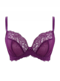 KOMPLET bielizny Panache ANA Damson 9396x Plunge (30FF, 36FF, 36G, 36GG)+ 9395x Brief