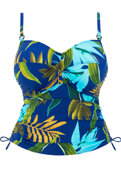 Koszulka kąpielowa Fantasie Swim PICHOLA FS503954TRU Uw Twist Front Tankini Top Tropical Blue