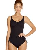 Strój kąpielowy Fantasie Swim VERSAILLES FS5755BLK Uw V Neck Suit With Adj Leg Black